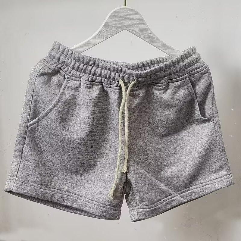 Men's Clothing New Style Trend Solid Color Casual Loose Shorts Boys Sports Pants Simple Pants_viptrois.com