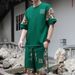 Men's Clothing Casual Sports Suit Men's Embroidery Set_viptrois.com