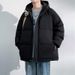 Padded Clothes Men's And Women's Loose Hooded Padded Jackets Thickened Casual Padded Clothes Couple Jackets_viptrois.com