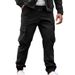 Men’s Multi-Pocket Cargo Pants – Slim Fit Outdoor Overalls, Trendy & Functional (Khaki, Black, Army Green, Sizes S-XXXL)_viptrois.com