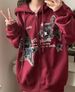 Men's Clothing Y2K Gothic Star Zip-Up Hoodie - Edgy Streetwear Jacket With Celestial Motifs Fashion Trends_viptrois.com