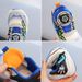 Children's sneaker 2024 spring and autumn boys' casual shoes rotating button girls' running shoes breathable baby mesh shoes single_viptrois.com
