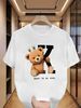 Men's 100% Cotton Stretch Fabric T-Shirt Casual Round Neck Short Sleeve With Print Ideal Gift Comfortable And Breathable For All Seasons Gift For Men_viptrois.com