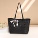 Women's Exquisite Carved Luxury Tote Bag - Vintage Large Capacity Shoulder Bag For Women (Versatile Commuter Bag)_viptrois.com