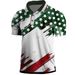 2025d 2025 Fashion Men's Polo Shirt With Turn-down Collar And Button, American Flag Print, Direct Delivery_viptrois.com