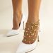 Shoe Accessories Jewelry Temperament Multi Layer Tassel Hip Hop Anklet For Women Exaggerated Pearl Geometric Chain Shoe Chain_viptrois.com