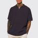 Men’s Breathable Knit Polo Shirt – Lightweight Summer Casual, Relaxed Fit, Moisture-Wicking (M-XXXL)_viptrois.com