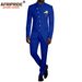Men's clothing African ethnic solid color men's casual jacket + pants_viptrois.com