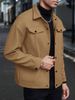 Autumn And Winter Lapel Woolen New Men's Jacket Casual Sports Business Jacket_viptrois.com