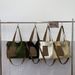 Women's Crossbody Bags Canvas Bag With A High-end Feel, Women's Crossbody Bag, Large-capacity Commuting Single-shoulder Canvas Tote Bag_viptrois.com