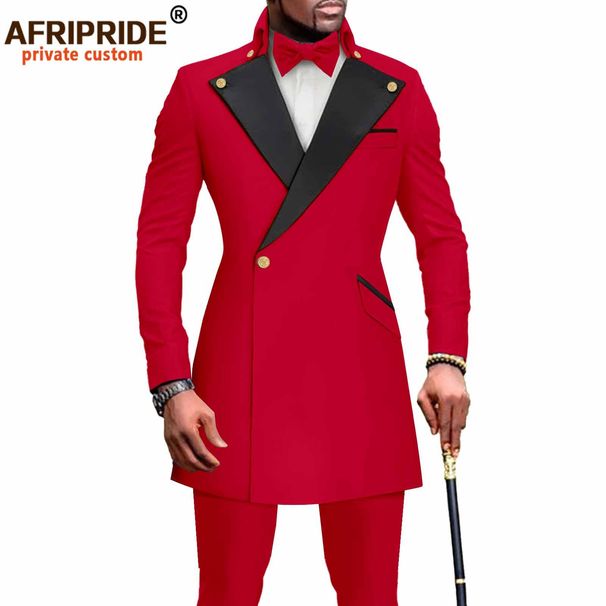 Men's clothing African men slim l two-piece set_viptrois.com
