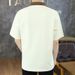 Short Polo Shirt For Men, Summer Collar, Half Sleeved T-shirt, Men's Trendy Brand Top, Youth High-end T-shirt_viptrois.com