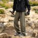 Men's Clothing Trendy Outdoor Sports Waterproof Assault Pants Functional Wind Quick Drying Mountaineering Pants Casual Straight Overalls_viptrois.com