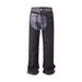 Men's Clothing Men's Autumn Heavy Fashion Brand Washing Technology Splash Ink Straight Jeans Trendy Casual Street Trousers_viptrois.com