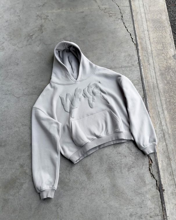 Streetwear Hoodie With Embroidery Letter Print, Unisex Pullover Casual Sweatshirt For Men & Women, Fashionable Long Sleeve Hooded Top_viptrois.com