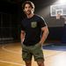 Men's Lazy Crew Neck Tracksuit Summer Short Sleeve T-Shirt with Pocket Color Block Drawstring Shorts Trendy Youthful Top_viptrois.com