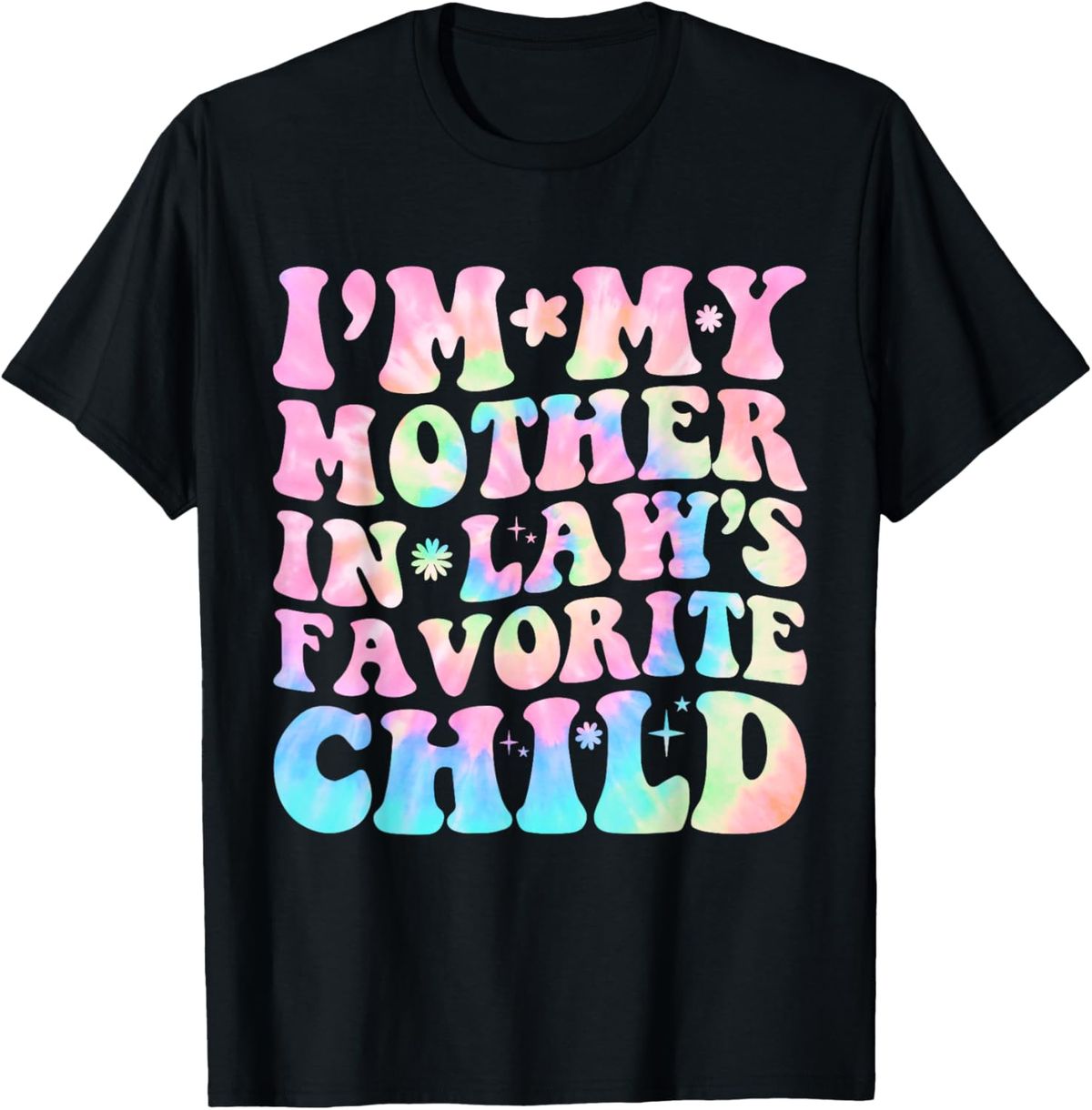 100% Algodón Unisex Soy El Niño Favorito De Mi Suegra Camiseta Divertida Para Padres Hombres Mujeres_viptrois.com