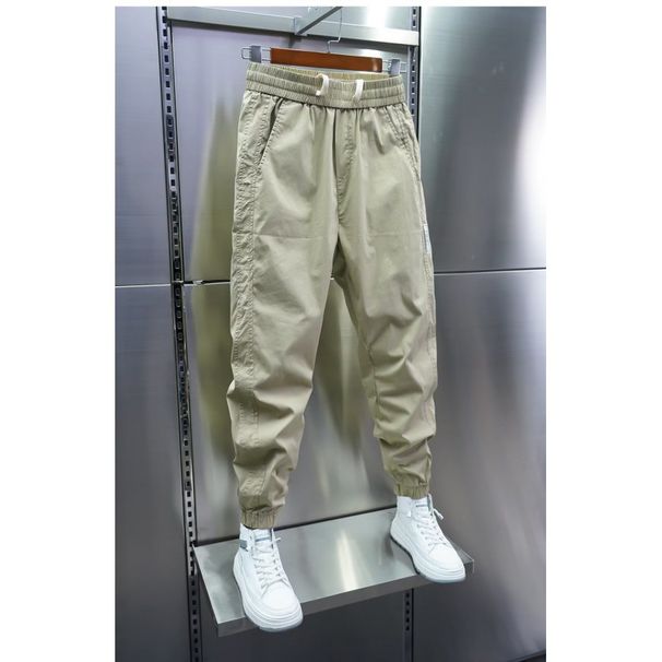Men's Clothing Spring And Autumn Casual Pants For Men Men's Cropped Pants Cool Sports Pants_viptrois.com