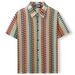 Men's Clothing Men's Clothing European And American Men's Knitted Shirts Summer New Colorful Hollow Breathable Short Sleeved Shirt A0404_viptrois.com