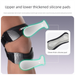 Sports Silicone Patella Strap Basketball Compression Brace Meniscus Running Hiking Cycling Shock Absorption Knee Support_viptrois.com