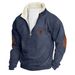 Suitable For All Seasons Spring And Autumn New D203 Men's Long Sleeve Pocketless Button Cardigan Printed Casual Fashion Trend_viptrois.com