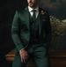 Men's Clothing Handsome Men's Suit Three Piece Suit Solid Color High End Temperament Banquet Business Slim Fashion Suit_viptrois.com