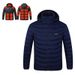 Men's Clothing smart heating clothing Winter heating warming jacket heating vest constant temperature electric heating vest heating cotton coat_viptrois.com