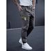 Men's Stretch Jogger Jeans | Elastic Waist & Cuffed Ankles For Comfort & Style | Casual Streetwear Pants_viptrois.com