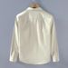 Autumn Men's Clothing Color Blocking Design Pocket Long Sleeved Open Top Shirt Men's Outerwear Top_viptrois.com
