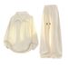 Men's Fashion Layered Collar Hoodie & Jogger Set – Trendy Streetwear For Casual & Sporty Looks (Sizes M-8XL)_viptrois.com