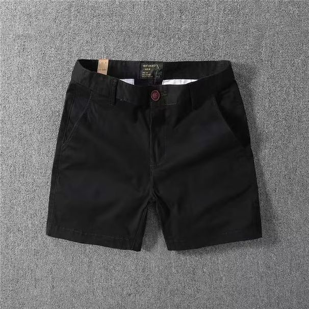 Men's Clothing Summer Trend Loose Casual Wide Leg Shorts Korean Overalls Personality Belt Design Jeans For Men_viptrois.com