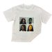 Men's Clothing Simple Style Solid Color Version Printed Short Sleeved Round Neck Pullover T Shirt Unisex Short Sleeved_viptrois.com