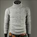 Men's Clothing Autumn/Winter Men's Sweater With Lapel Long Sleeve Pullover For Men_viptrois.com