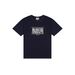 Letter Print Round Neck T-Shirt Women's Short Top_viptrois.com