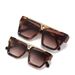 Family Sunglasses Set – UV400 Protection For Adults & Kids, Oversized Frame For Outdoor Travel_viptrois.com