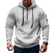 Cross-border Foreign Trade Autumn And Winter Retro Hooded American Heavy-duty Velvet Men's Multi-pocket Tooling Commuter Casual Hooded Sweater_viptrois.com