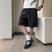 Men's Style Minimalist Patchwork Quick Drying Water Repellent Sports Shorts Outdoor Casual Straight Drawstring_viptrois.com
