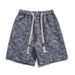 Men's Clothing Men's Summer Creative Jacquard Shorts Loose Beach Casual Versatile Sports Shorts_viptrois.com