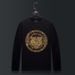 Men's Clothing Long Sleeved T Shirt Hot Diamond Tiger Head Heavy Round Neck Spring And Autumn Bottoming Shirt_viptrois.com