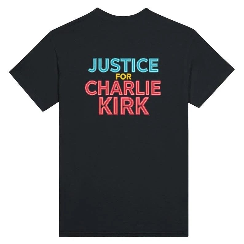 Justice For Charlie Kirk T-Shirt Mens Womens Tees Top Tops Tees Men's Women's, A True Patriot, Pray For Charlie Kirk Shirt #2_viptrois.com