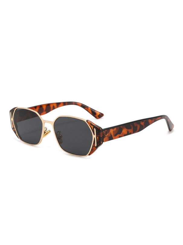 New Style Small Ice Cube Sunglasses For Women Square Frame Round Face Slim Transparent Fashionable Y2K Sunglasses Hot Girl Style T1403_viptrois.com