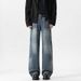 Men's & Women's Vintage High Street Jeans – Relaxed Wide-Leg Denim Pants With Cat Whisker Wash_viptrois.com