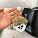 Bag Charm Creative Cauliflower Cartoon Keychain Car Ornaments Plush Doll Doll Cute Bag Pendant Accessories Small Gifts_viptrois.com