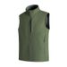 Unisex Fleece-Lined Softshell Vest – Stand Collar Sleeveless Jacket For Hiking, Running & Outdoor Sports (Black, Beige, Moonlight Blue, Army Green)_viptrois.com