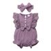 Ins Infant Girl Baby Candy Color Lace Package Fart Romper Princess Dress Jumpsuit Headband_viptrois.com