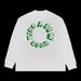 Men's Clothing classic long sleeved T shirt men's spring and autumn pure cotton loose round neck solid color letter logo national tide bottoming shirt_viptrois.com