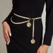 Ins Metal Waist Chain with Three Camellia Women's Chains Adjustable Elastic and Tight Small Waist Accessories High Grade Pant Chain_viptrois.com