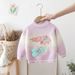 "Mermaid-Themed Velvet Knit Sweater For Girls – Soft Round Neck Winter & Autumn Layering Piece"_viptrois.com