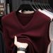 Men's V-Neck Wool Vest – Thickened Winter Sweater Vest, Classic & Warm Layering For Business & Casual Wear_viptrois.com