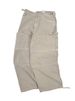 Vintage Washed Cotton Cargo Pants With Double Pockets – Relaxed Fit, Distressed Details, Streetwear Style_viptrois.com